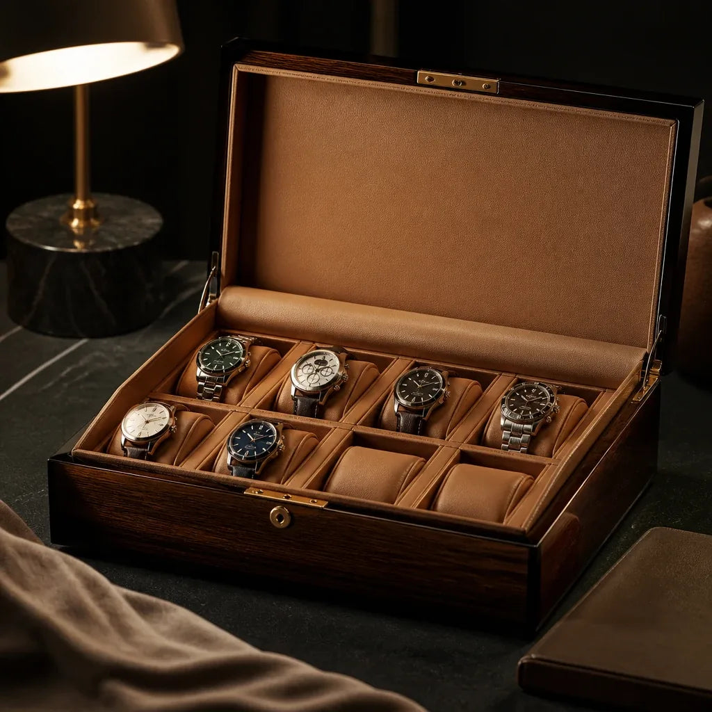 Ranger ses montres : boîte, remontoir et astuces