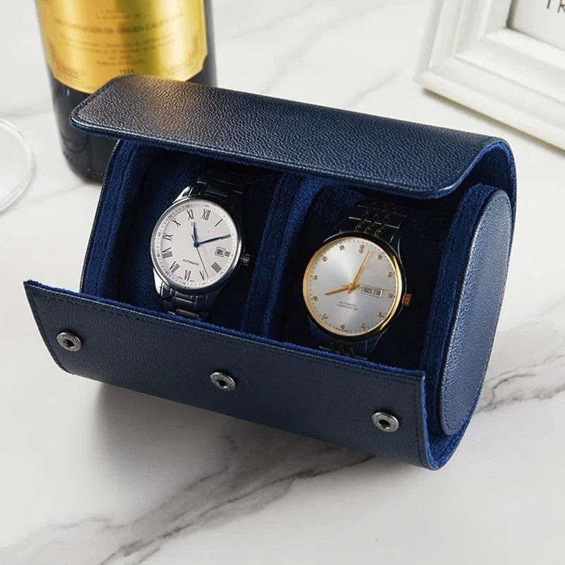 Boîte À Montre Bleu