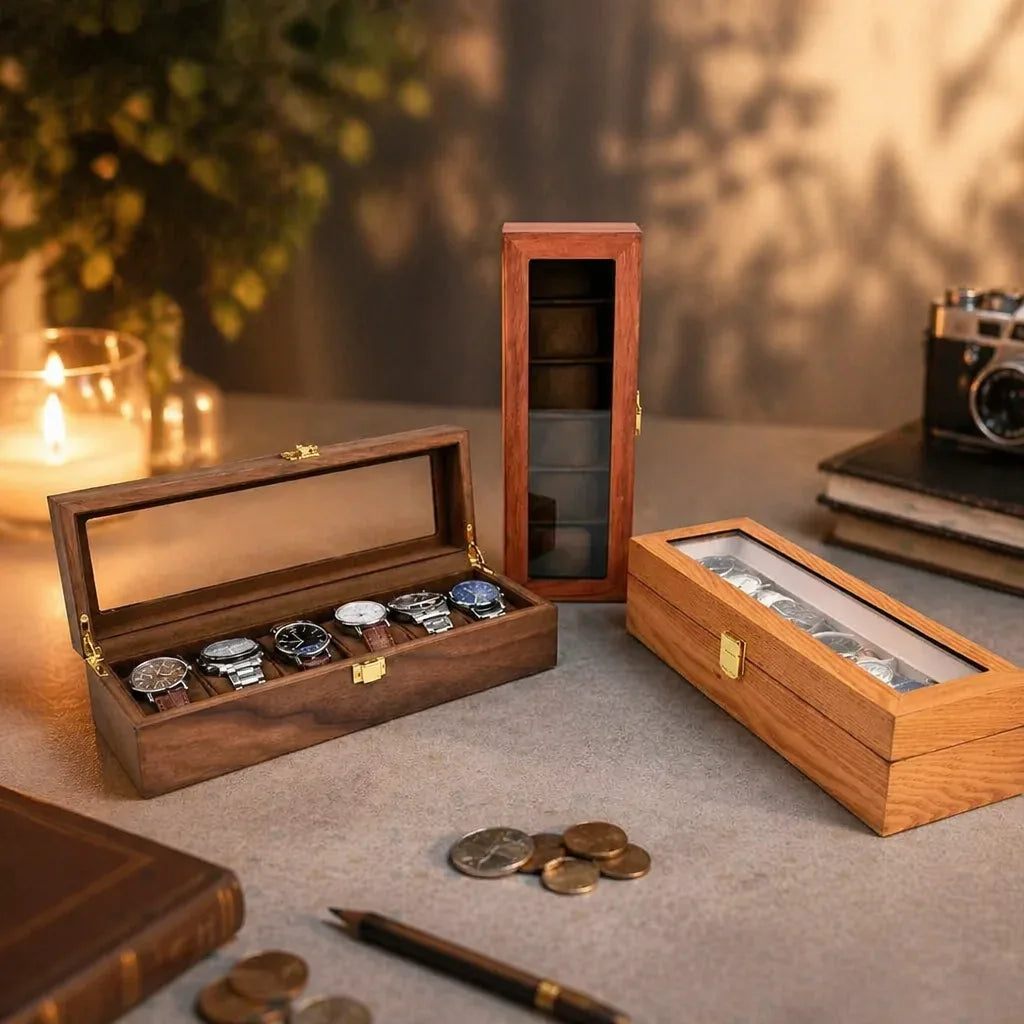 Boîte À Montres Bois