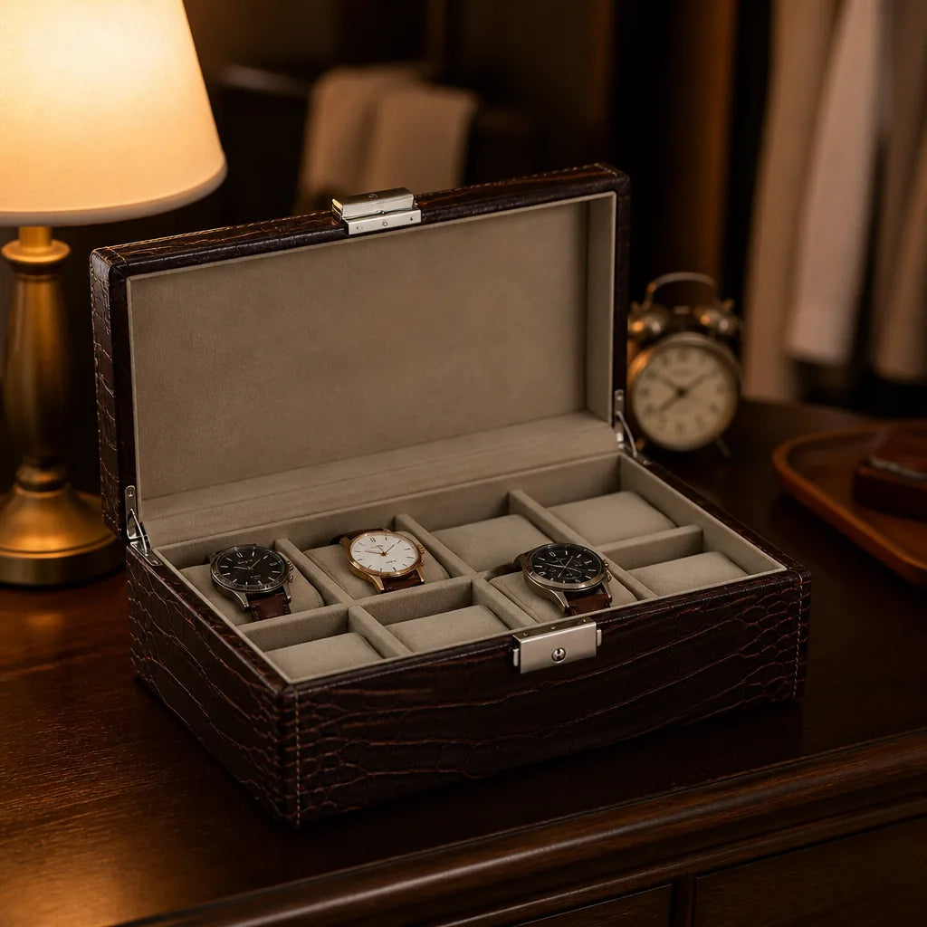 boite-a-montres-en-cuir