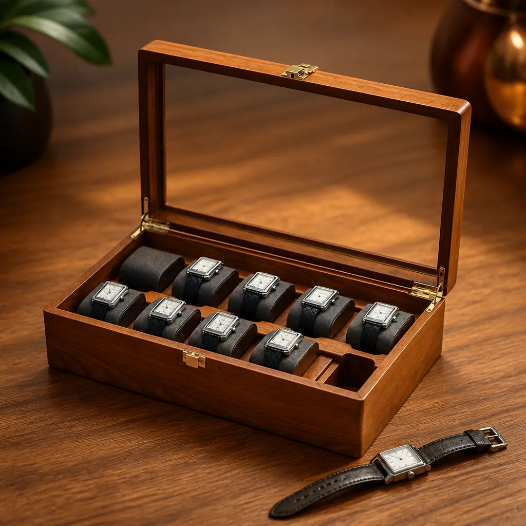 coffret-de-rangement-pour-6-montres-avec-cle