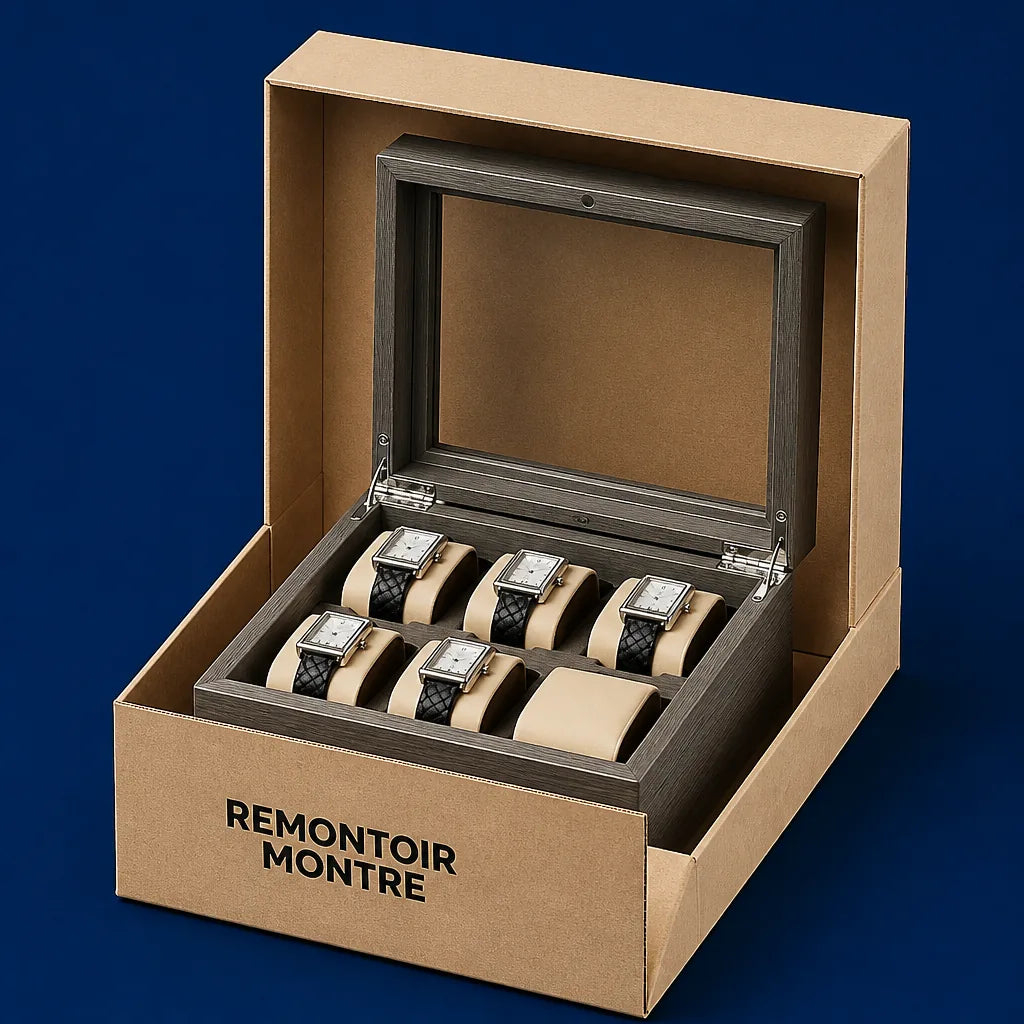 [Doublon Prix Incohérent] Boite Rangement 6 Montres