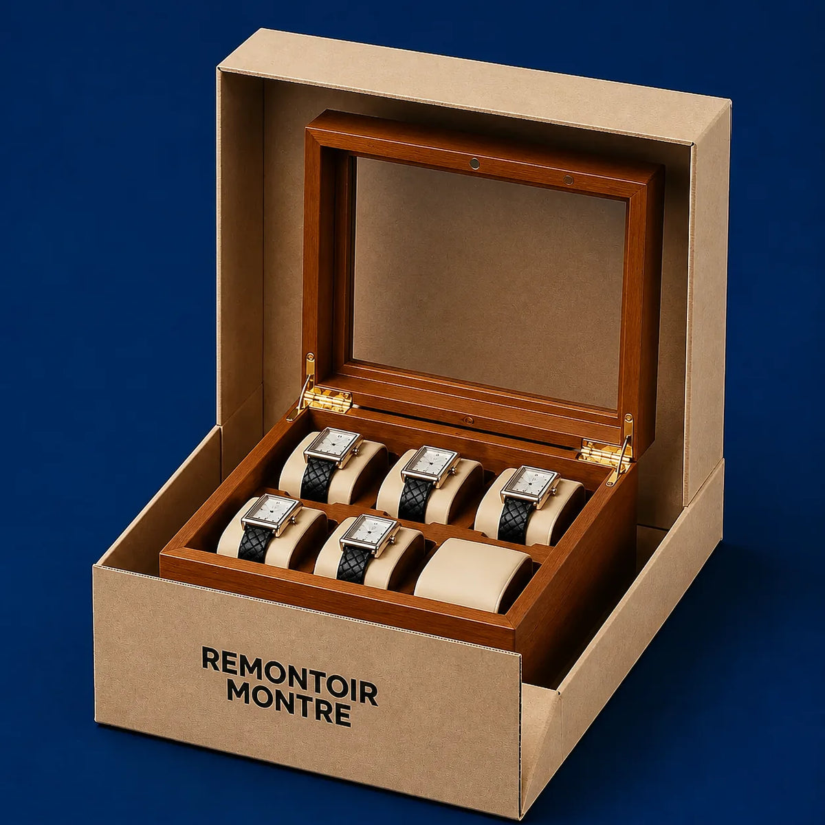 [Doublon Prix Incohérent] Boite Rangement 6 Montres