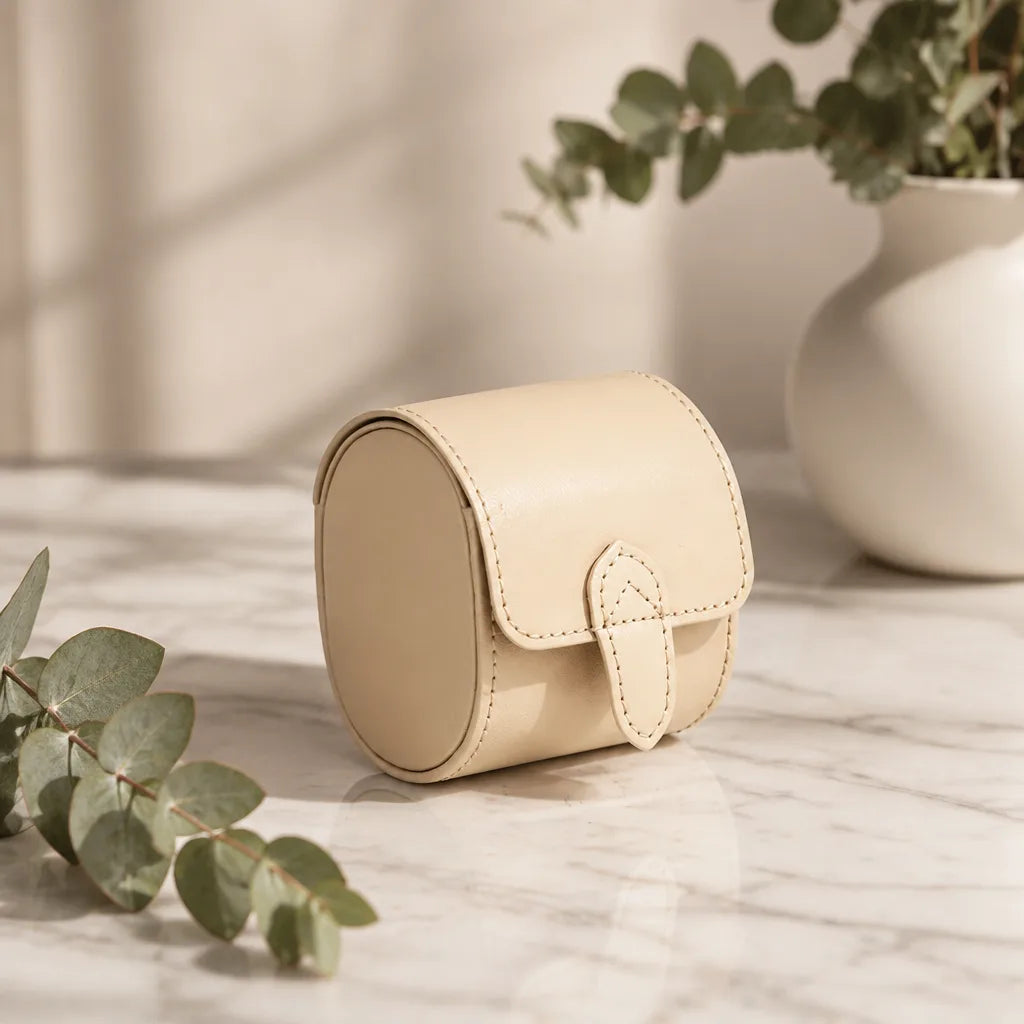 Etui Voyage Montre Cuir
