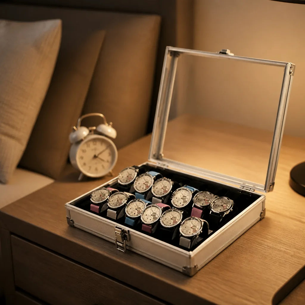 rangement-montre-aluminium