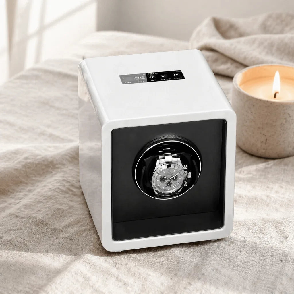 Remontoir Montre Blanc