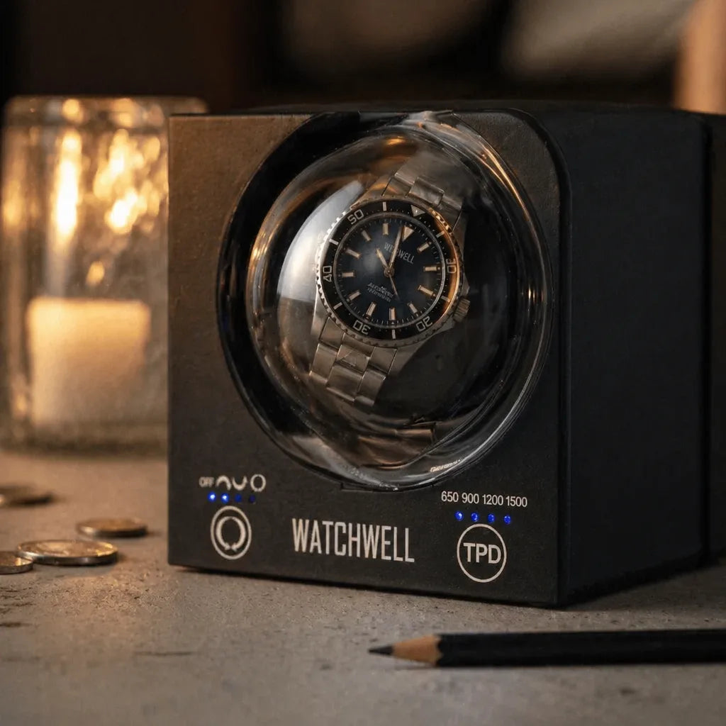Remontoir Montre Bleu
