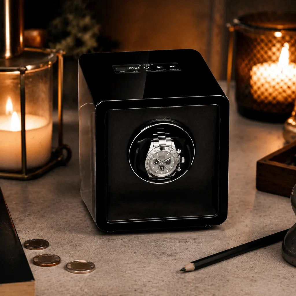 Remontoir Montre Noir
